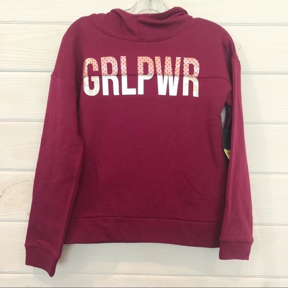 Xersion Cherry Berry GRLPWR Hoodie - Picture 1 of 7
